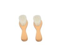 Toyvian Spazzola per Chioma per Ragazzo Ragazza e Spazzola Shower Manico in Legno, Massaggio Cuoio Capelluto, Set 2 Pezzi per Bagnetto Ragazzo Ragazza, Sicura e Delicata sulla Pelle