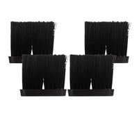 Toyvian Spazzole per Pulizia Caminetti 4 Pezzi Testina Durevole Accessori per Caminetto e Cucina Scope Manuali Leggere e Portatili per Rimuovere Polvere e Residui