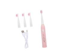 Toyvian Spazzolino Elettrico per Morbido e USB Ricaricabile con Testina Sostituibile Protezione Gengive e Denti Adatto Ragazzi Ragazze