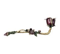 Toyvian Spegnicandele Vintage in Metallo Design Floreale per Candele Profumate di Varie Dimensioni, Accessorio Decorativo per Ambienti Domestici e Decorazioni Natalizie