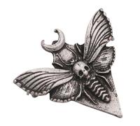 Toyvian Spilla di Falena della Morte in Lega Decorativa per Halloween, Accessorio alla Moda e Vivace per Abbigliamento Quotidiano e Zaini
