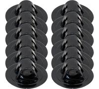 Toyvian Staffa di Montaggio per Motore Kayak 12 Pezzi Supporto in Plastica e Metallo per Fissaggio Motore Accessori per Barca da Pesca