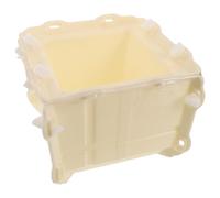 Toyvian Stampi per vasi di fiori in cemento - Stampi in plastica per piante grasse, portapenne quadrato, scatola portaoggetti, resina epossidica, cemento, argilla, strumento per la fabbricazione,