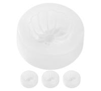 Toyvian Stampo per Panini da Cucina 4 Pezzi in Materiale Alimentare, Utensili Asiatici per Panini Ripieni al Vapore Baozi, Facile da Usare per Preparazioni Rapide in Casa