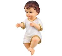Toyvian Statua Religiosa di Gesù Bambino in Resina Ornamento di Santo Decorazione per Casa Ufficio Chiesa Cattolica