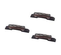 Toyvian String Height Adjustable Rosewood Guitar Bridge for Mandolin Bass Leggero e Facile Da Installare Sostituzione Per Mandolino Caffè
