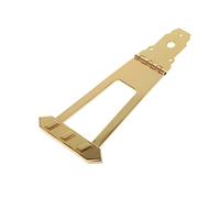 Toyvian String Shape Tailpiece Per Chitarra Jazz Archtop Dorato Sostituzione Facile e Duratura Per Upgrade Strumenti Musicali