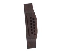 Toyvian Strings Slotted Acoustic Guitar Bridge Replacement for Folk Guitars Easy Installation Vintage Design