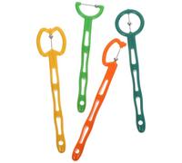 Toyvian Strumento di Allenamento Muscolare Orale 4 Pezzi in Plastico per Stimolazione Orale e Sviluppo Sano Durante Esercizi di Mascella