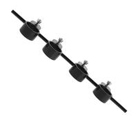 Toyvian Strumento Espandi Dita Regolabile Per Chitarra e Pianoforte Trainer Per Estensione Dita Con Barra Elastica Accessorio Per Rinforzo Mano e Pratica Rapida Per Chitarristi e Pianisti