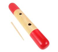Toyvian Strumento Musicale Guiro Legno Per Ragazza Ragazza Design Forma Rana Percussione Orff Colorata Per Attività Educative e Classi Strumento Per Sviluppare Consapevolezza Musicale e