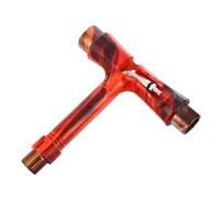 Toyvian Strumento Skateboard Multifunzione T Tool Portatile Regolatore Resistente per Riparazioni e Montaggio Accessorio per Skater