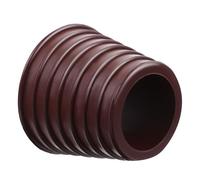 Toyvian Supporto Cuneo per Ombrellone in Gomma Resistente Alta Temperatura Protezione Foro Tavolo Esterno Giardino Base Stabilizzante per Piantana Ombrello Colore Marrone