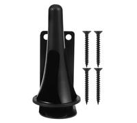 Toyvian Supporto da Parete Gancio per Strumento Musicale per Clarinetto e Flauto Nero in Plastico e Ferro Protezione Migliorata e Ottimizzazione Spazio per Esposizione e Conservazione