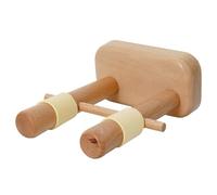 Toyvian Supporto da Parete per Chitarra in Legno Gancio da Parete per Chitarra Adatto Chitarre Acustiche e Classiche Ukulele Angoli Regolabili per Installazione Facile e Rimozione