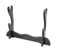 Toyvian Supporto da Tavolo per Spade e Flauti Espositore Artigianale in MDF Due Strati Organizer Decorativo per Collezioni e Arredamento Casa