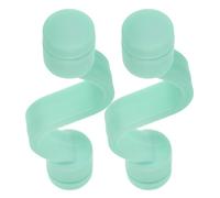 Toyvian Supporto Magnetico per Porta Lavatrice 2 Pezzi in Plastica, Tenere Aperto lo Sportello, Compatibile Lavatrice a Carica Frontale, Uso in Ambienti Domestici e Professionali