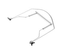 Toyvian Supporto Per Armonica A 10 Fori in Argento Zz04 Comodo Supporto Per Arpa Con Struttura in Metallo E Meccanismo Di Bloccaggio