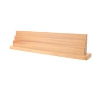 Toyvian Supporto per Carte da Poker in Legno, Display Stabile e Salvaspazio | Organizzazione Ordinata delle Carte, Accesso Rapido al Mazzo, Venatura Naturale del Legno, per Salotto e Gioco