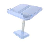 Toyvian Supporto per Libro Pieghevole Regolabile in Altezza e Inclinazione per Cucina Tavolo o Letto in Materiale Leggero e Stabile