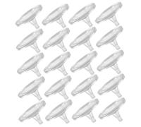 Toyvian Supporto per Sfere Decorativo da 20 Pezzi Base per Sfere Plastica per Acquari Espositore e Resistente per Decorazioni