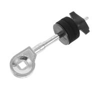 Toyvian Supporto per Tamburo in Metallo Nero Installazione Facile e Supporto Stabile, Accessorio per Batteria Adatto a Performance e Kit di Percussioni Vari