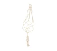 Toyvian Supporto Per Ukulele in Macramè Appendiabiti Per Chitarra Intrecciato a Mano Appendiabiti Da Parete Per Vasi Di Fiori Bianco Realizzato Con Materiali Resistenti e Durevoli Facile d