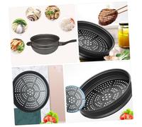 Toyvian Supporto per Vaporiera Antiaderente in Materiale Durevole Ventilazione Uniformi per Cucina per Cuocere Vapore Pesce Verdure e Carne