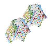 Toyvian Tabella e Adesivo Per Addestramento Al Vasino Per Ragazzo Ragazza Piccoli Realizzato in Materiale Cartaceo Resistente All Usura Per Incentivare Uso Del Vasino Metodo Di Registrazio