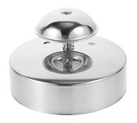 Toyvian Taglia e Sigilla Panini in Acciaio Inox 304, Stampo Antiaderente per Toast e Sandwich, Pressa per Pane Tostato Riutilizzabile per Cucina Domestica e Preparazioni Fai da Te