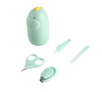 Toyvian Tagliaunghie Ragazza e Pinzette Forbice Per Cura Unghie Custodia Inclusa Design Arrotondato Sicuro Per Ragazza