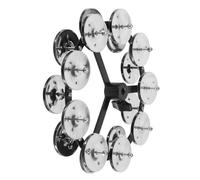 Toyvian Tamburello Lega di Alluminio e Abs, Campanella Hihat a Doppio Ordine, per Piatti da Batteria, per Performance e Musica | Abs, Colore Argento, per Esecuzioni e Generi Pop, Espressione Musicale e Ritmo Migliorati