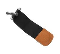 Toyvian Tappetino Attutitore Per Batteria Pelle Sordina Pratica e Rimovibile Accessorio Per Batteristi Design Resistente e Facile Da Installare Per Esercizi Silenziosi