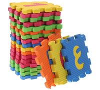 Toyvian Tappetino da gioco con alfabeto arabo, 36 pezzi, Eva per imparare le lettere, morbido tappetino da gioco per gattonare, per la cameretta dei bambini