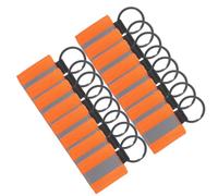 Toyvian Targhetta Riflettente a Due Lati per Cerniera, Verde Chiaro | Nylon e Lega di Alluminio, Rivestita e Antigraffio, per Accessori e Giacche, Facile da Individuare al Buio