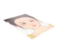 Toyvian Tavola per Pittura Facciale Riutilizzabile in Plastica Flessibile Modello Volto per Esercitarsi nel Trucco Facciale Dettagli Realistici Strumento per Artisti e Praticanti di