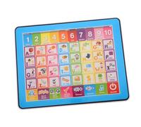 Toyvian Tavoletta Didattica Portatile per Ragazzo Ragazza Giocattolo Educativo con Touch Screen Lettere Numeri Strumento di Sviluppo Cognitivo per Primi Anni