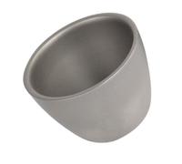 Toyvian Tazza in Titanio Portatile da 50ml per Caffè e Bevande Calde | Peso Ridotto e Stabile nella Temperatura, Superficie Liscia Bordo Arrotondato, Facile da Pulire per Ufficio e Negozio
