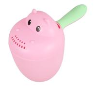 Toyvian Tazza Risciacquo Shampoo Bagnetto Bimbo Ippopotamo in Resistente Design Cartoon Versatile Per Doccia e Viaggio Accessorio Essenziale Bagno Ragazzo Ragazza