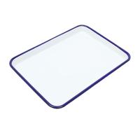 Toyvian Teglia da Forno Smaltata Resistente al Calore Antiruggine e Lavabile per Pizza Pancake e Pane Uso Domestico e Professionale