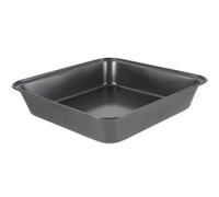 Toyvian Teglia da Quadrata Resistente e Non Facile da Deformare in al Carbonio Nero per Pizza Siciliana e Cottura o Barbecue