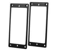 Toyvian Telaio Di Protezione Per Pickup Chitarra Elettrica Doppio, Set 2 Pezzi in Plastica Nera, Compatibile Pickup 7 Corde, Accessori Per Strumenti Musicali e Sostituzione Semplice