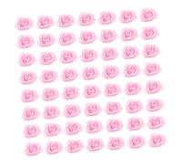 Toyvian Teste di Rose Finte in Schiuma 3,5 Cm per Decorazioni Matrimonio e Feste, 500 Pezzi per Artigianato e Accessori Orso, Rosa Realistico e Versatili