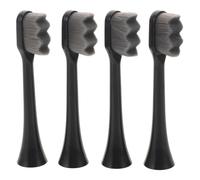Toyvian Testina per spazzolino da denti da 4 pezzi: testina di ricambio per spazzolino elettrico con setole ultra morbide e fini a forma di onda per maternità, delicata igiene orale per uso domestico