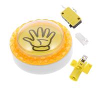 Toyvian Titolo Proposto Pulsante Rispondente Registrabile Per Giochi Interattivi Con Suono e Accessorio Per Attività Didattiche e Serate Trivia Famiglia