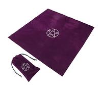 Toyvian Tovaglia Tarot da Gioco con Motivo Divinazione Antiscivolo Decorazione Desktop Creativa per Cartomanzia e Astrologia Tovaglia Tavolo Magico in Resistente