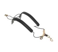 Toyvian Tracolla per Sassofono Cintura Toracica Accessorio Portatile per Strumento Sax Facile da Usare per Esibizioni e Pratica