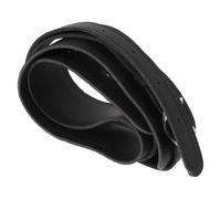Toyvian Tracolla per Tuba Regolabile in Pelle Nera Design Creativo, Imbracatura per Trombone Comoda e Resistente per Musicisti