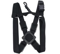 Toyvian Tracolla Plastica Gancio e a per Antiscivolo Sassofono Regolabile Clip Rilascio Rapido in Cotone Imbracatura Nero per Suonare