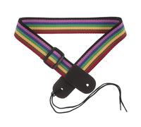 Toyvian Tracolla Ukulele Tenore Regolabile Arcobaleno in Pelle Morbida Imbracatura Spalla Sicura per Concerti Professionisti e Strumenti Quattro Corde
